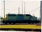 CSX 4621 resting at Moncrief